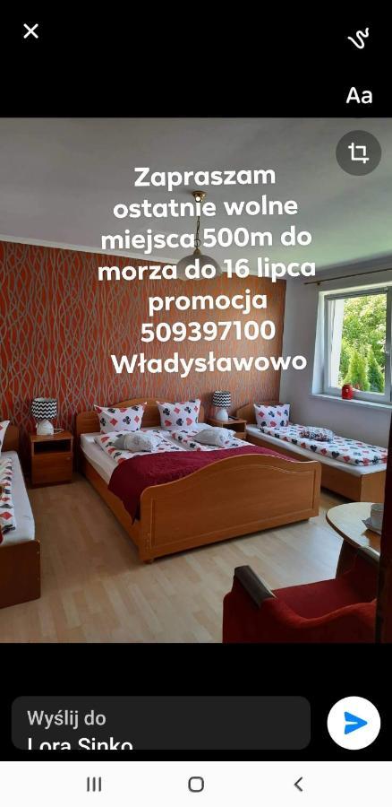 Pokoje Krzys Władysławowo Eksteriør bilde